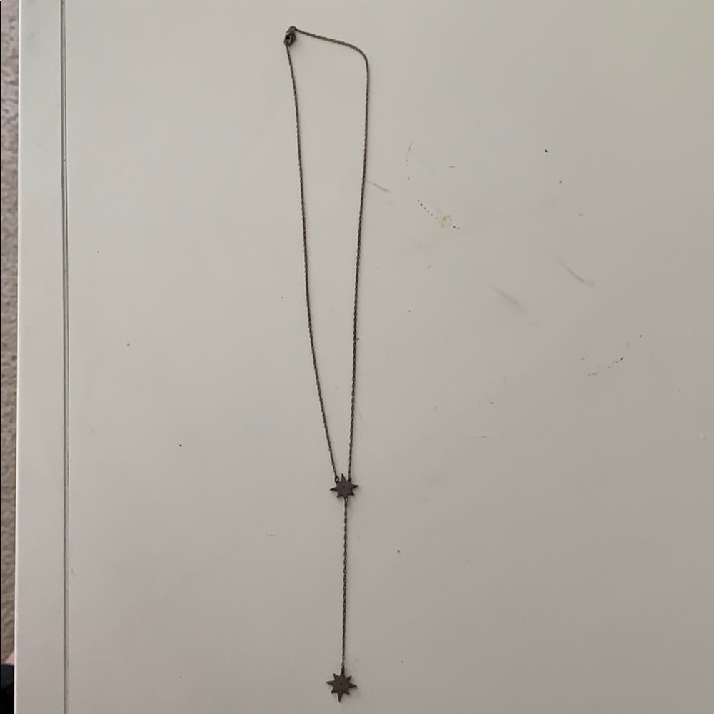 Jennifer Zuener lariat star necklace